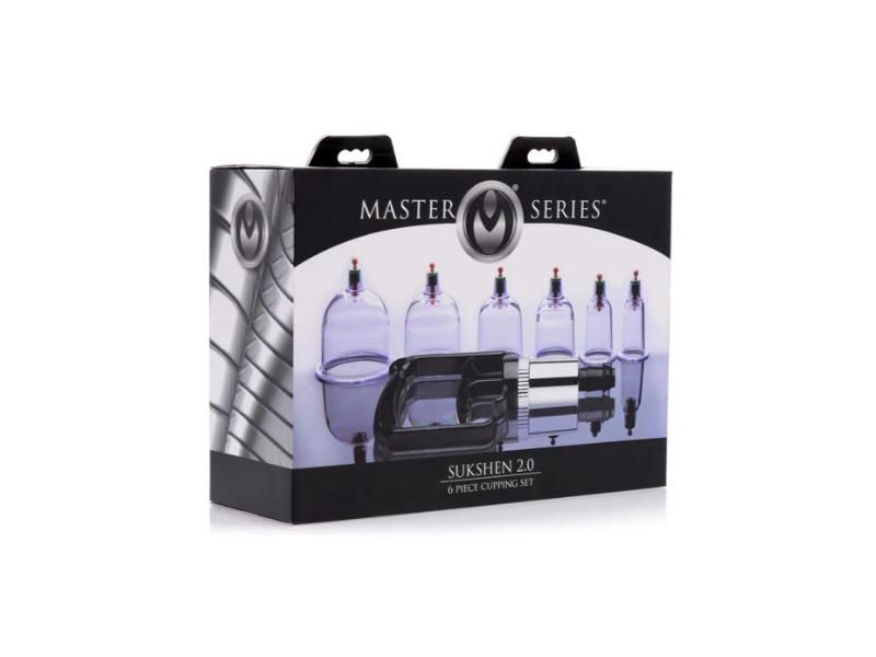 Master Seriesd Sukshen 6 Piece Cupping Set