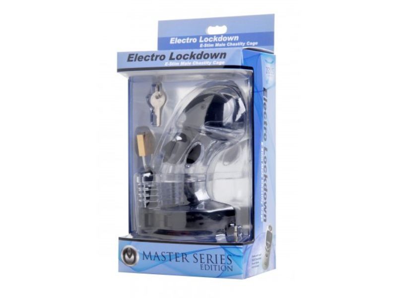 Zeus Electro Lockdown E-stim Male Chastity Cage