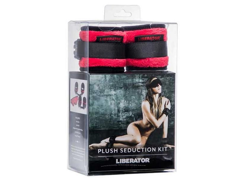 Liberator Plush Seduction Kit, Color: Red