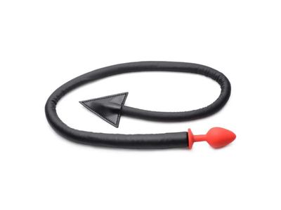 Tailz Devil Tail Anal Plug and Horns Set