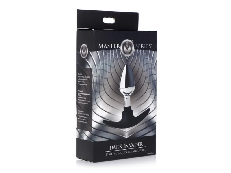 Master Series Dark Invader Metal and Silicone Plug