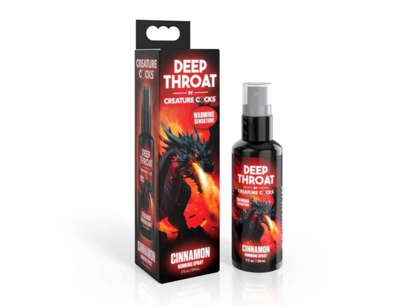 Creature Cocks Throat Numbing Spray Cinnamon