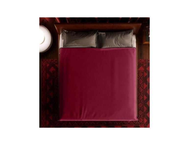 Liberator Velvish Throw King Merlot