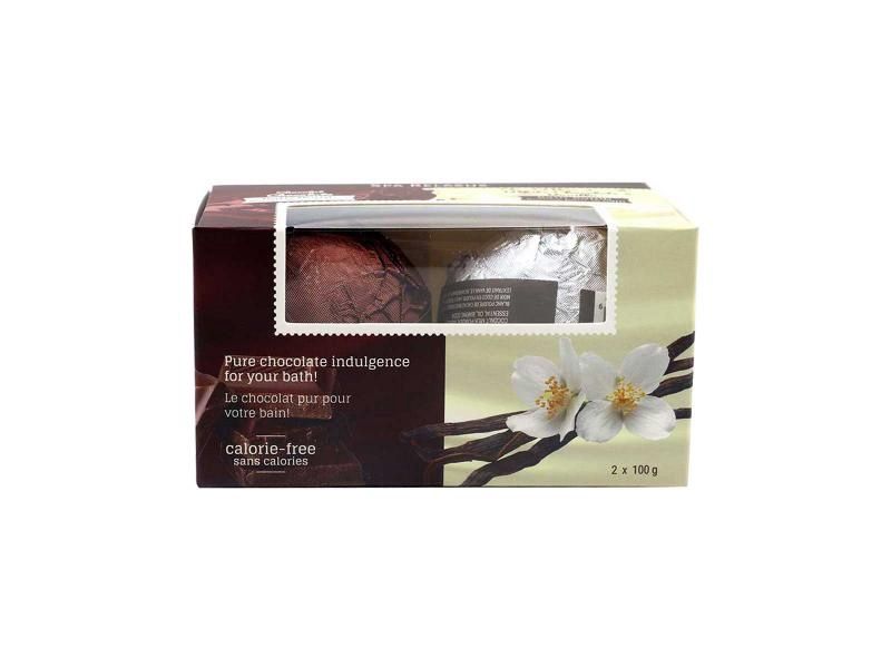 Chocolate Bath Bombs 2pc Set