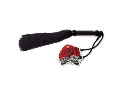 Miss Morgan Rubber Whip Black 10in