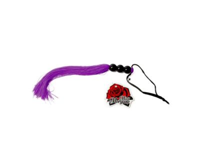 Miss Morgan Rubber Whip Purple 12in