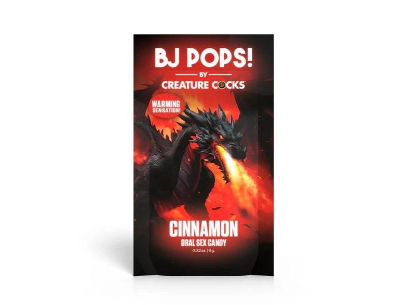 Creature Cocks BJ Pops, Fragrance: Cinnamon