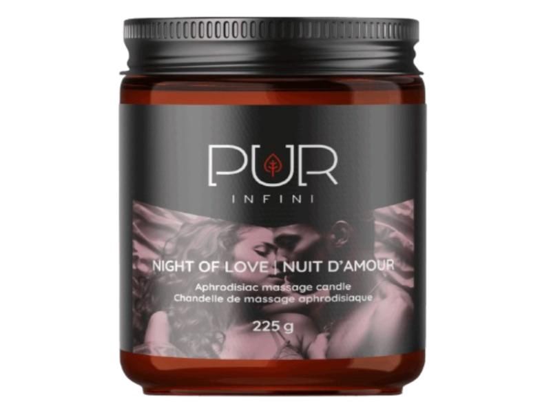 Pur Infini Night of Love Aphrodisiac Massage Candle
