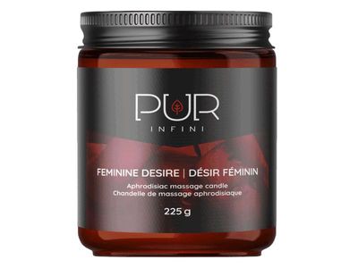 Pur Infini Feminine Desire Aphrodisiac Massage Candle