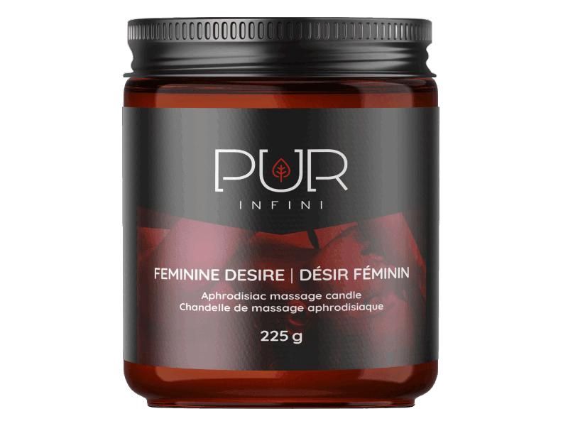 Pur Infini Feminine Desire Aphrodisiac Massage Candle