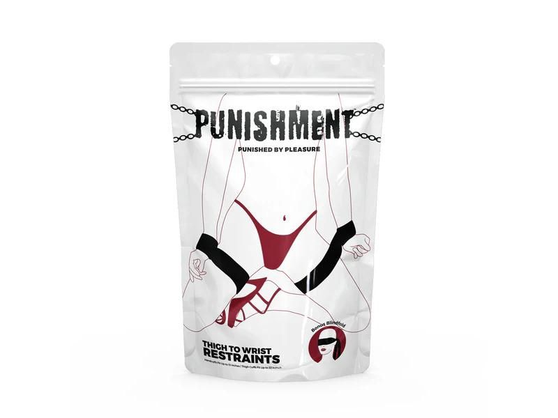 Punishment Thigh To Wrist Restraints