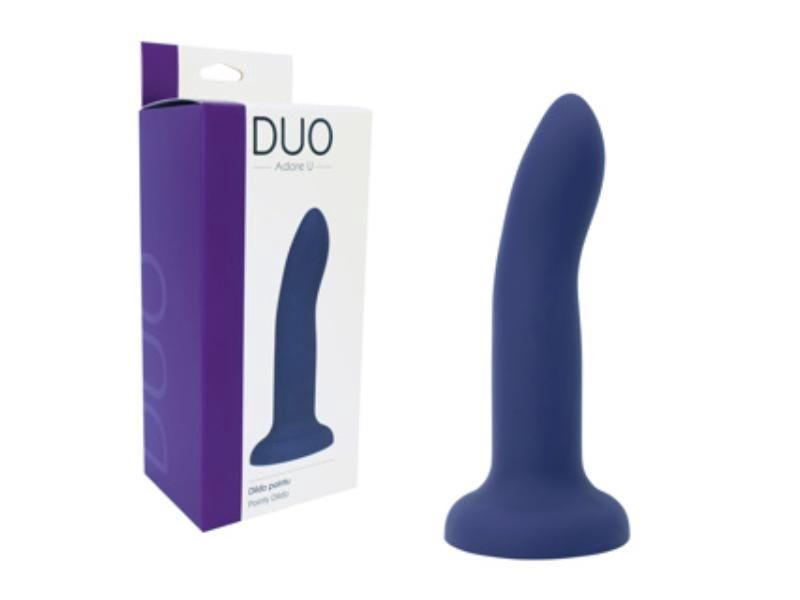 Adore U Duo Dildo Sharp Blue