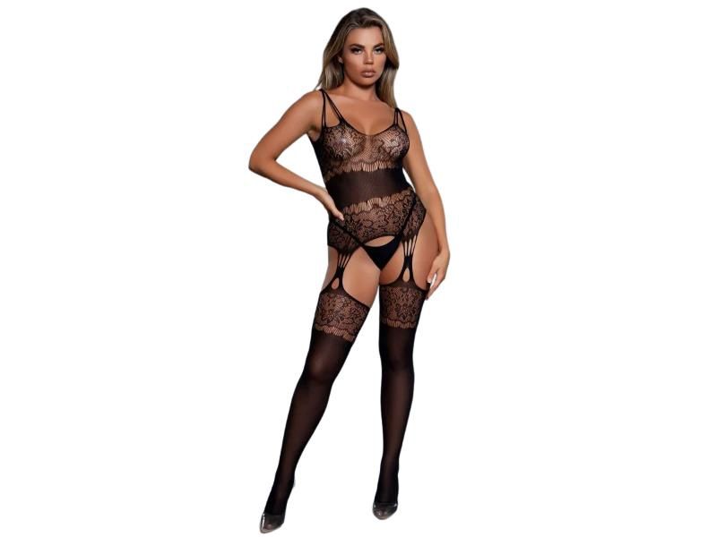 BeWicked Goodnight Kiss Bodystocking