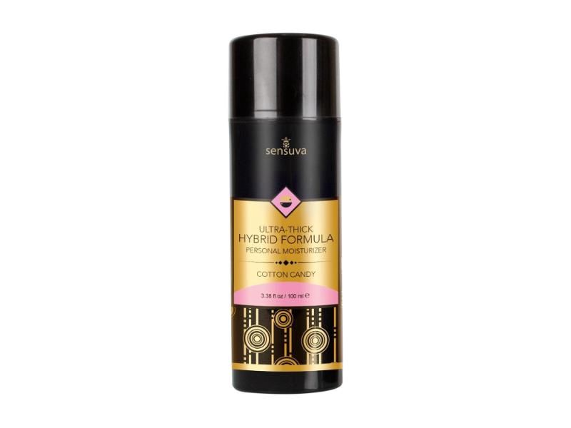 Sensuva Ultra-Thick Hybrid Flavored, Fragrance: Cotton Candy, Oz: 3.4oz
