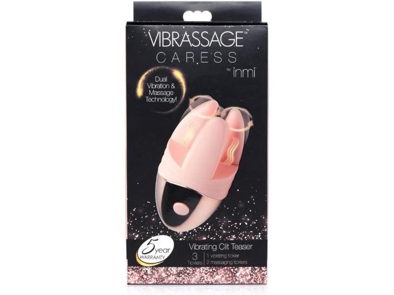 Inmi Vibrassage Caress Vibrating Clit Massager