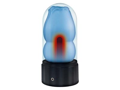 Delite Heated Rose Masturbator Blue