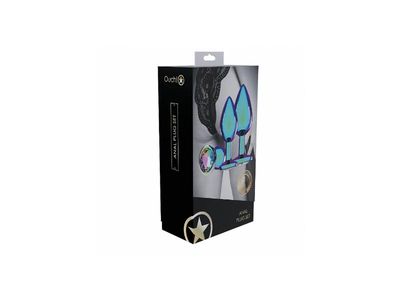 Ouch Venice Collection Anal Plug Set Iridescent