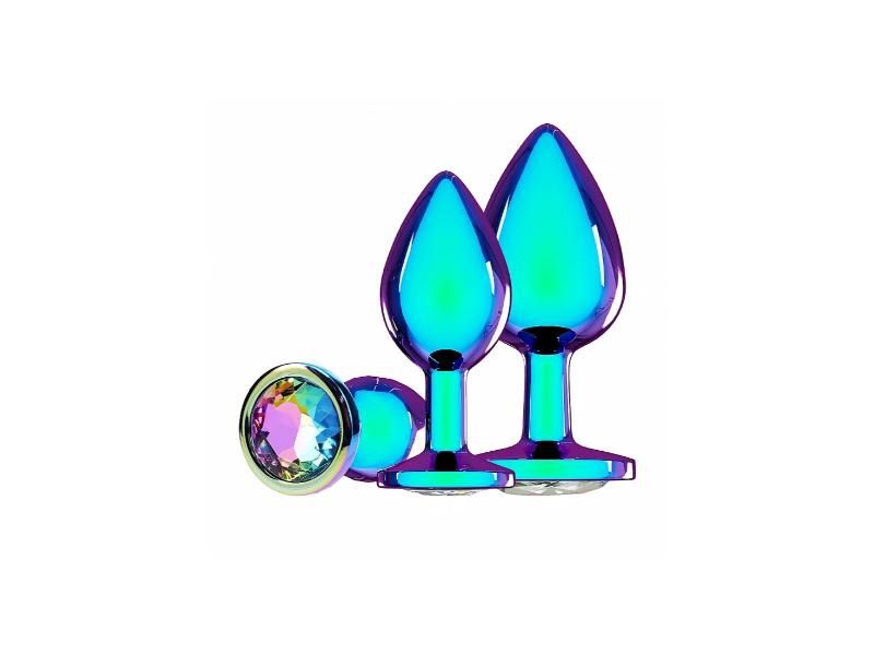 Ouch Venice Collection Anal Plug Set Iridescent