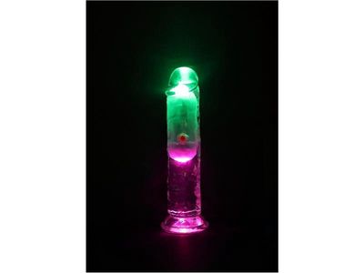 Realrock LED Vibrating Dildo With Remote
