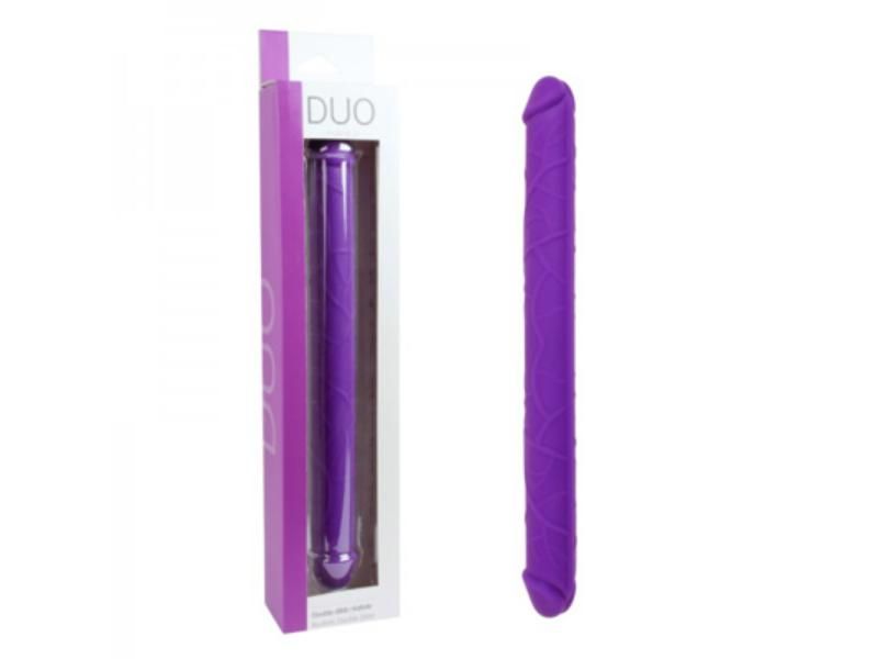 Adore U Duo Double Dildo 14'' Purple