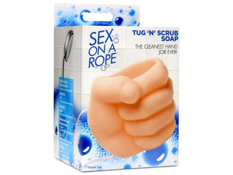 Sex On a Rope Tug N Scrub Soap