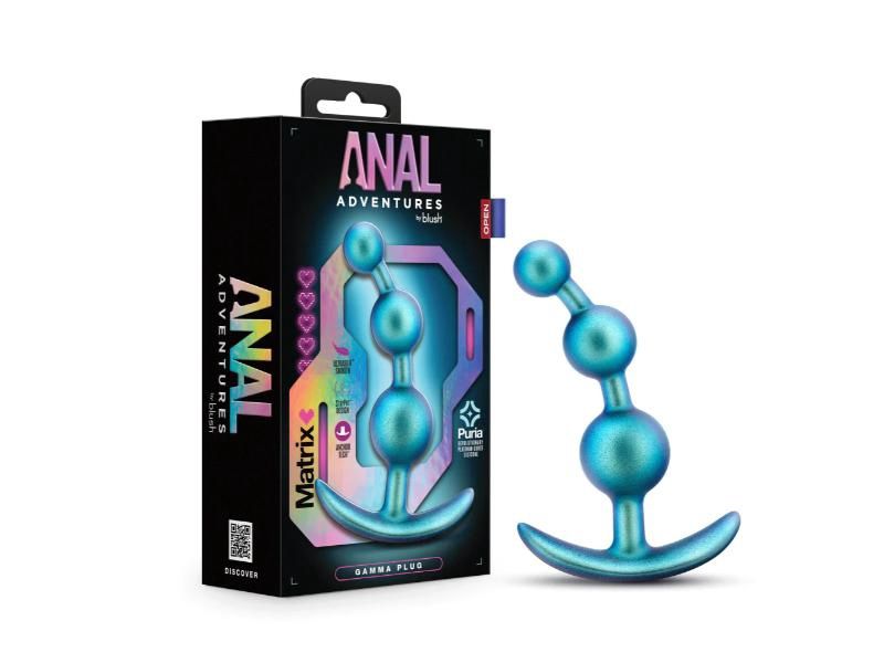 Anal Matrix Adventures Gamma Plug Neptune Teal