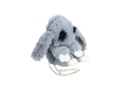 Bunny Eyebrows Bag Grey