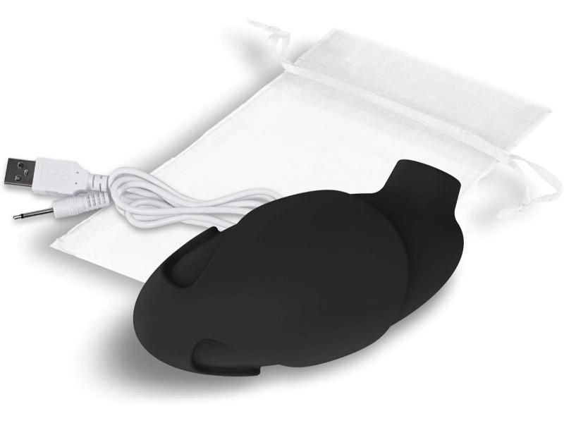 OMG Pulse Rechargeable Clitoral Air Massager Black