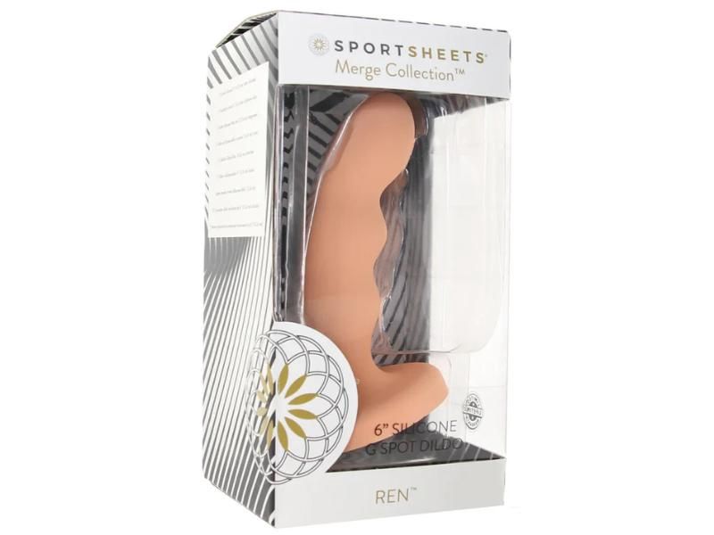 Sportsheets Ren 6in Cup Dildo Peach