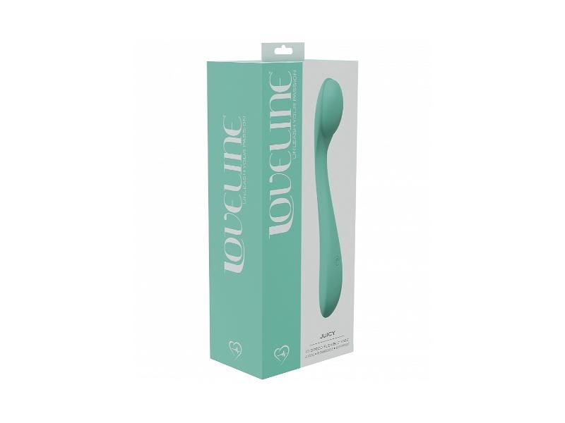 Loveline Juicy 10 Speed Flexible Vibe Silicone Rechargeable