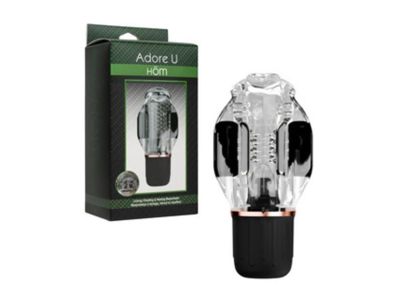 Adore U Licking Vibrating Heating Masturbator