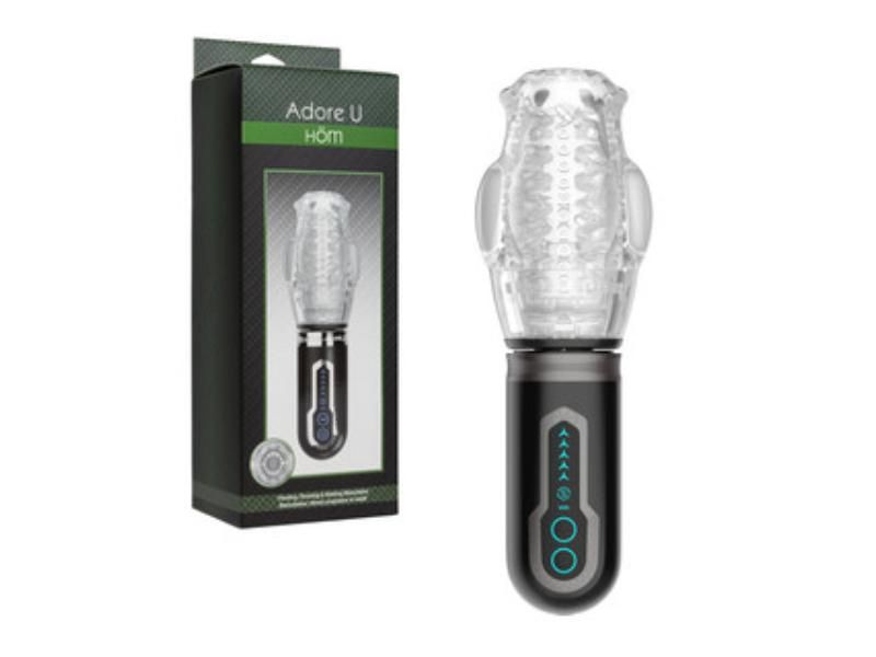 Adore U Vibrating Thrusting Rotating Masturbator