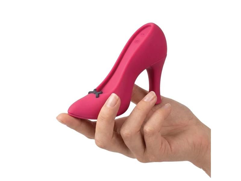Power Pump  Shoe Vibrator Red