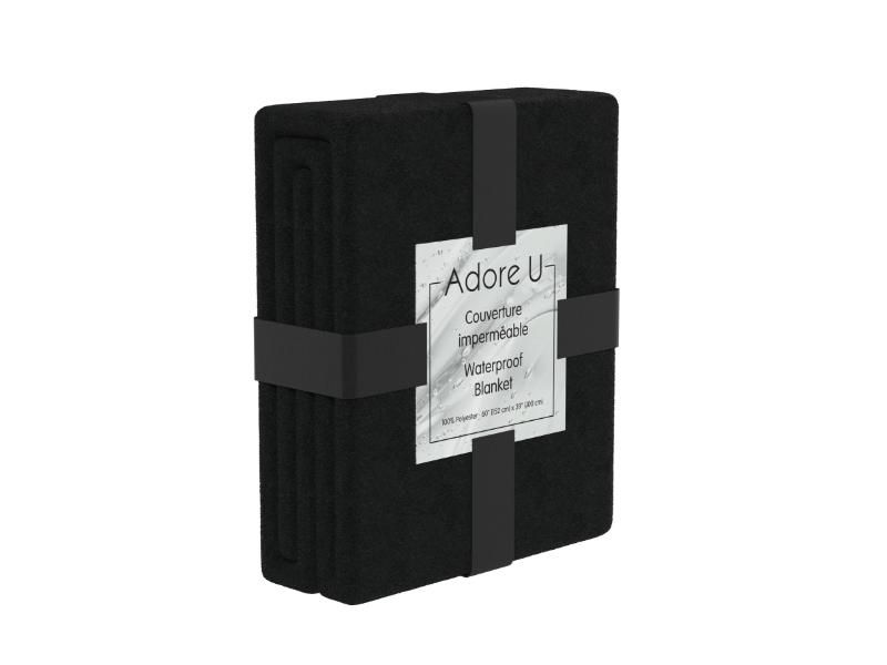 Adore U Waterproof Blanket Black