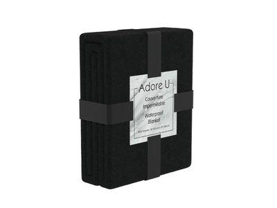 Adore U Waterproof Blanket Black