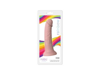 Nobu DG9 7in Dildo Peach
