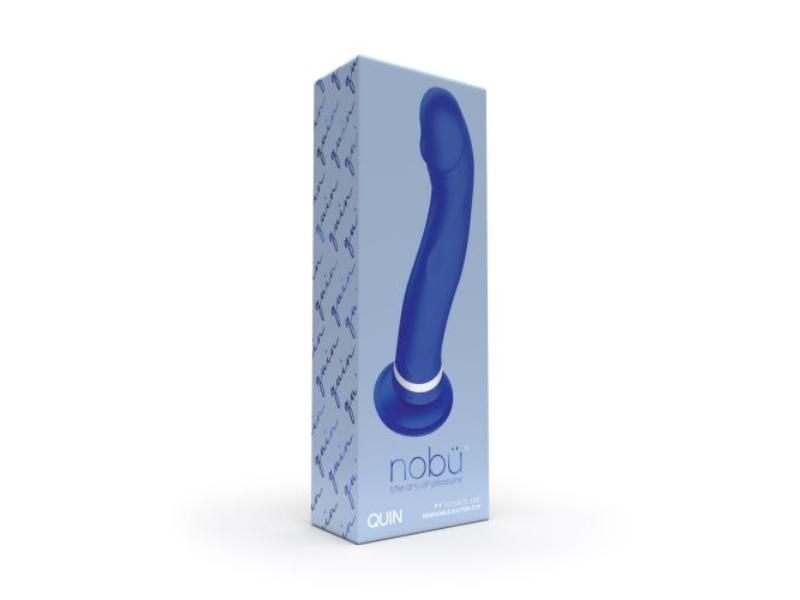 Nobu Quin Suction Cup Vibe Blue