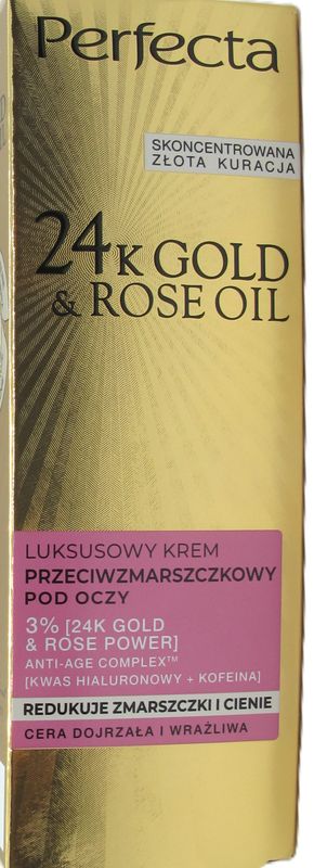 Perfecta 24K Gold &amp; Rose Oil 50+