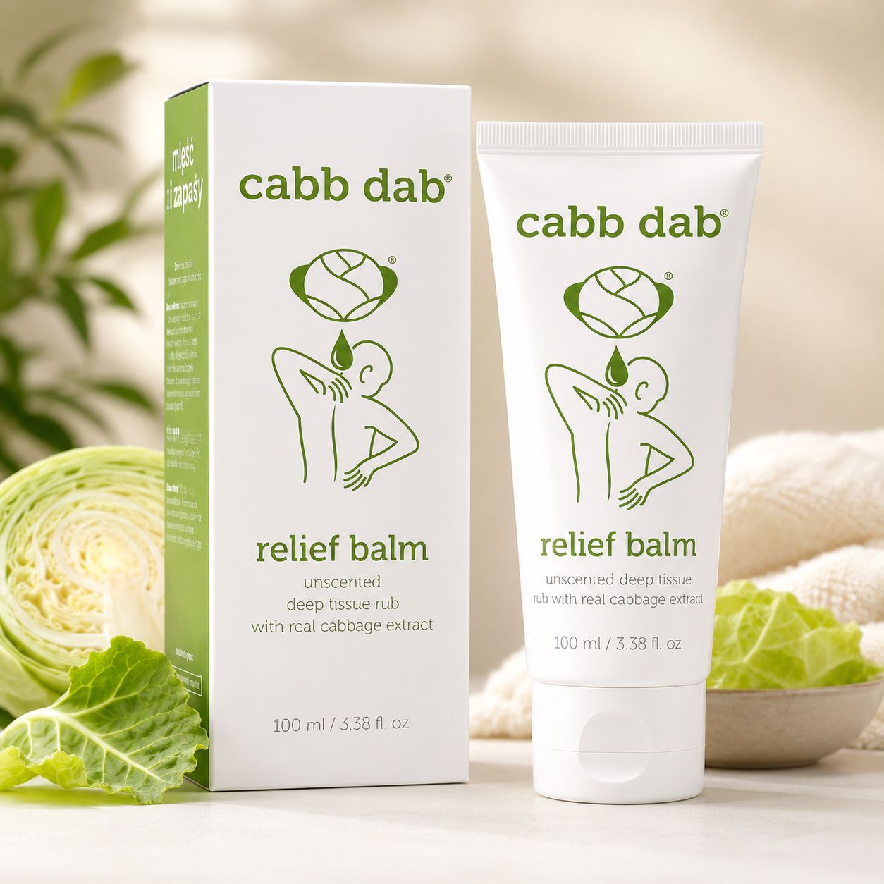 Cabb Dab Żel z kapusty / Relief Balm