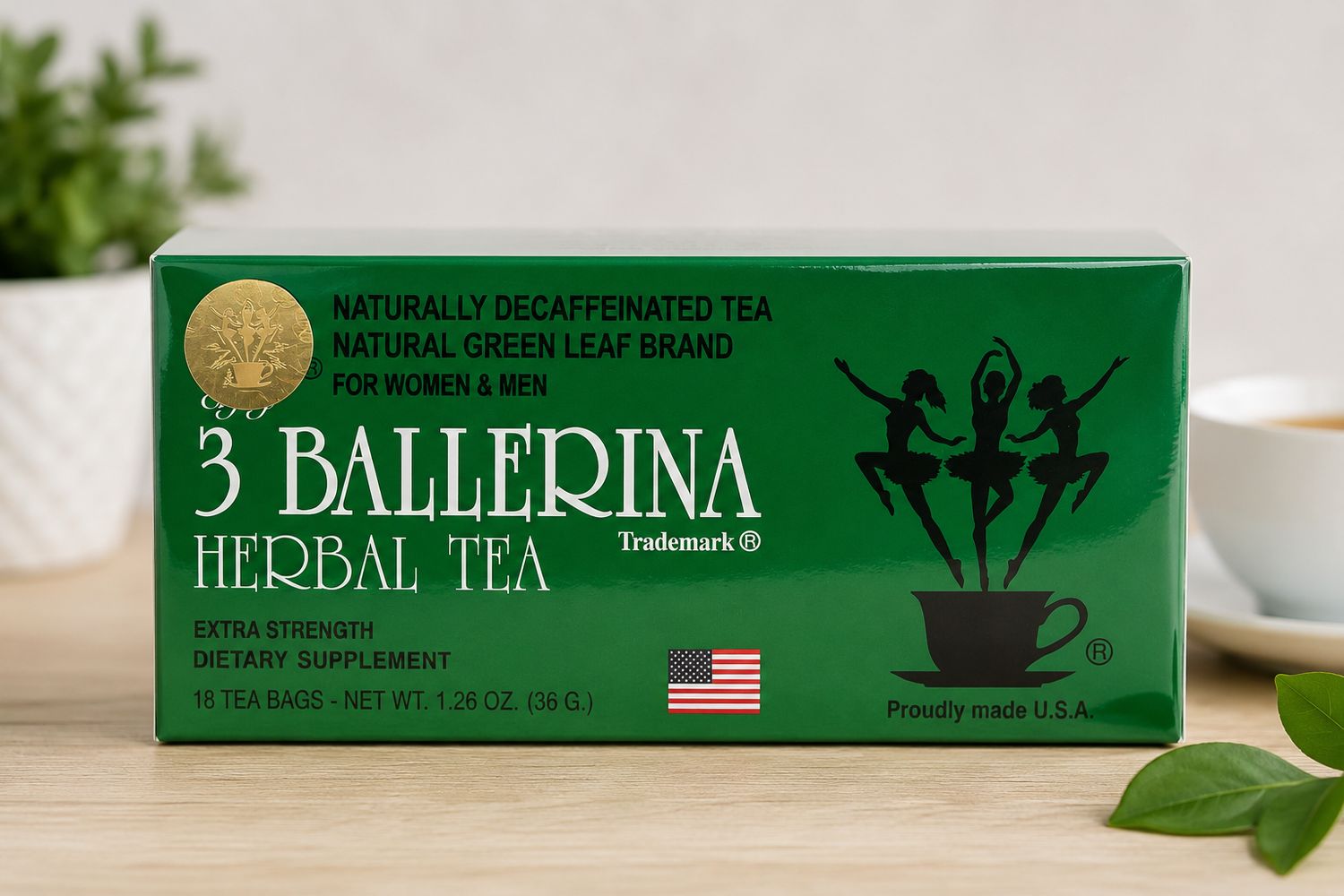 3 Ballerina herbal tea