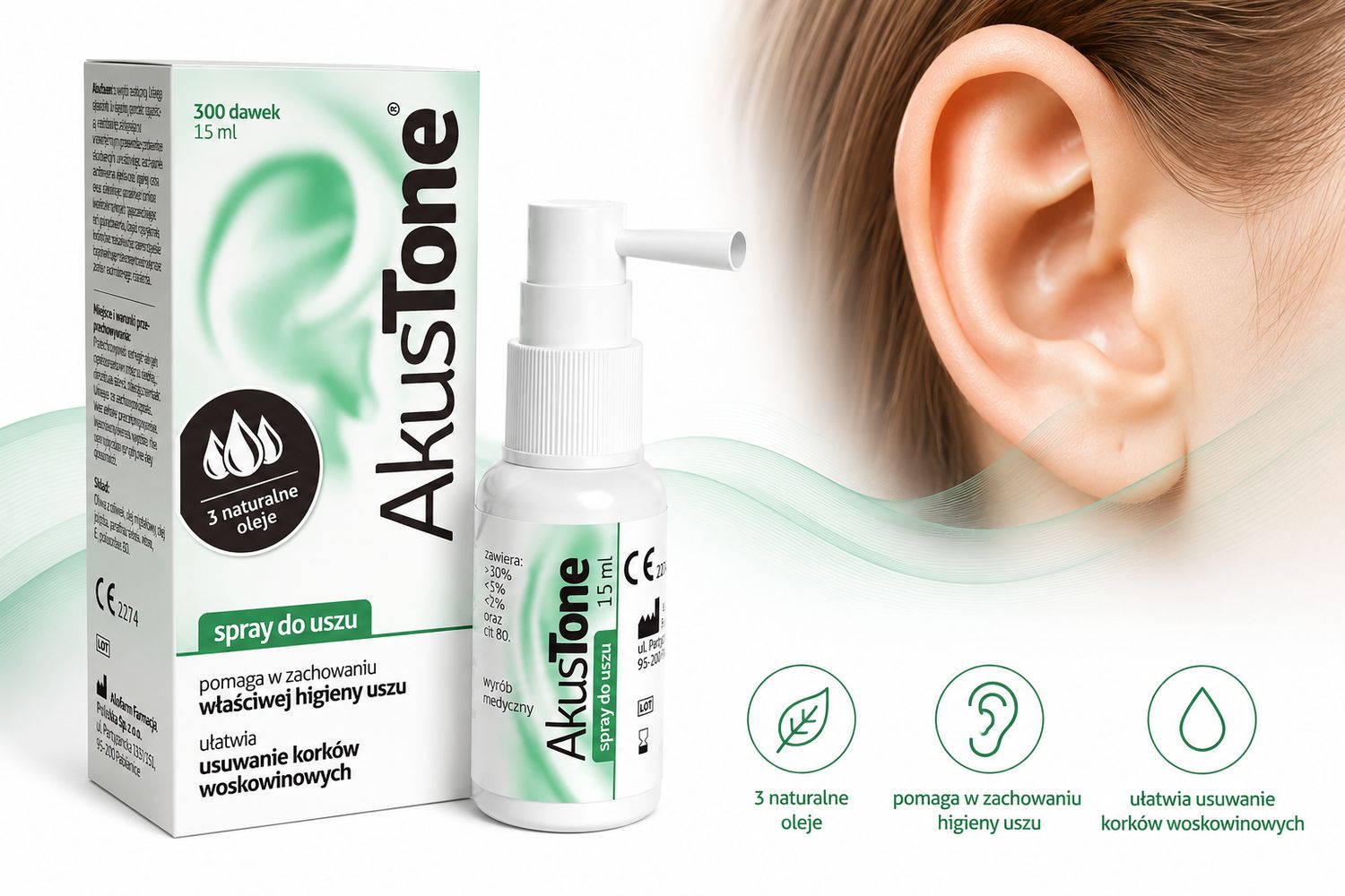AkusTone spray do uszu  Ear spray