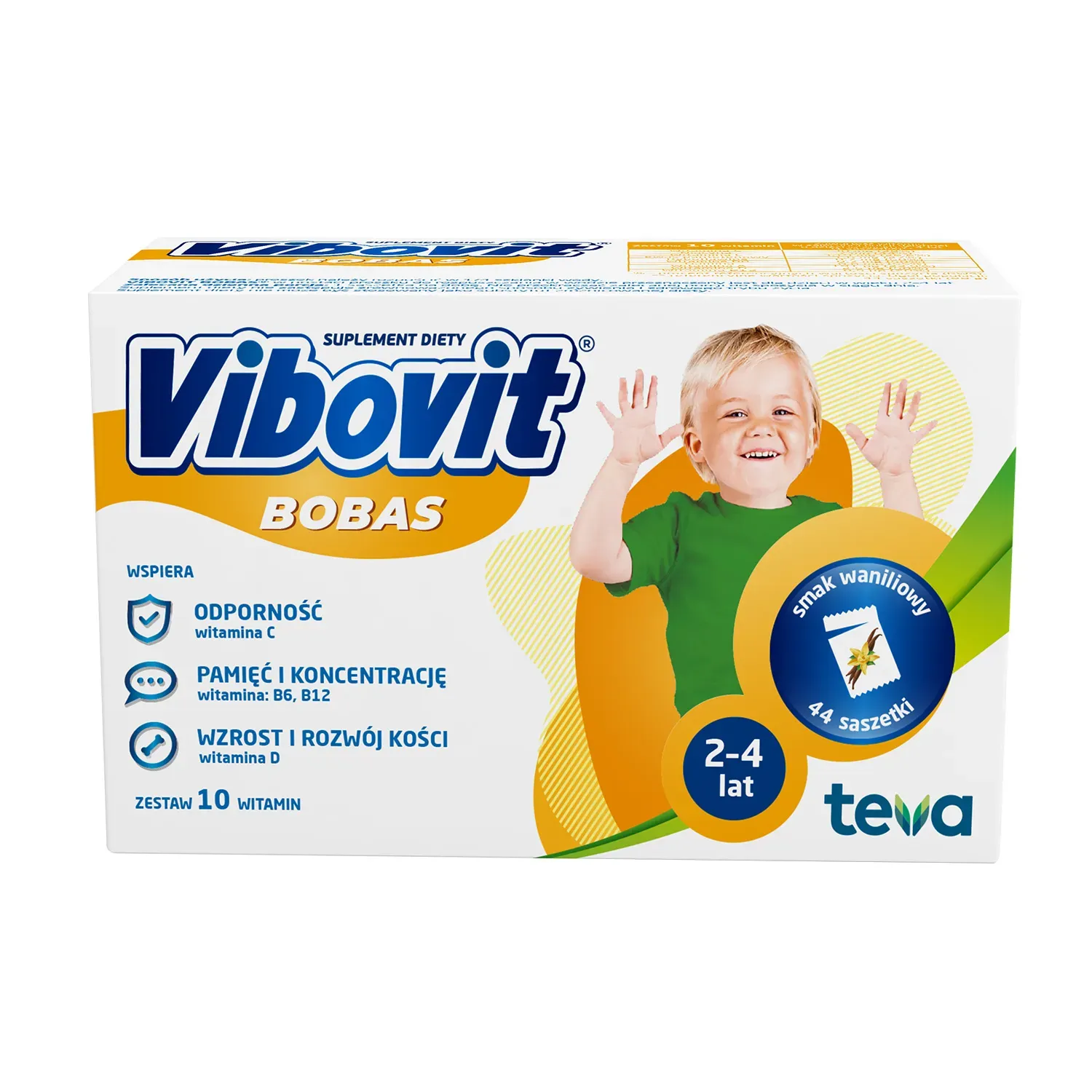 Vibovit Bobas - Proszek w Saszetkach - Powder in Sachets