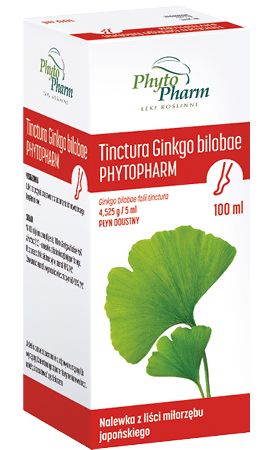 Tinctura Ginkgo Bilobae Phytopharm