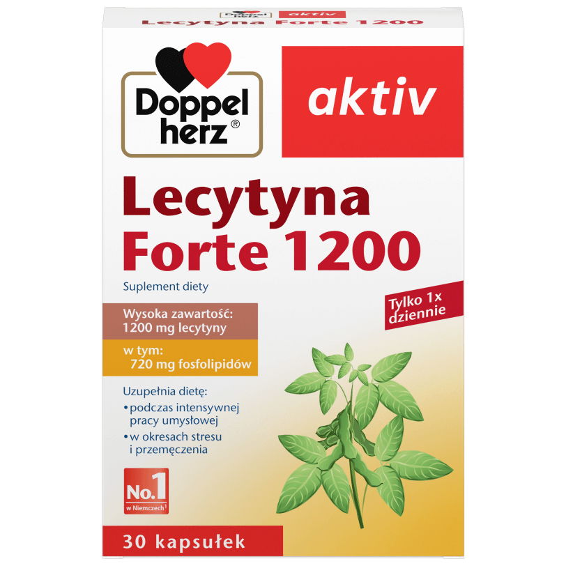 Doppelherz® aktiv Lecithin 1200 Forte, 30 capsules
