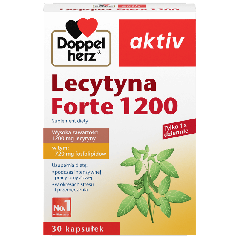 Doppelherz® aktiv Lecithin 1200 Forte, 30 capsules