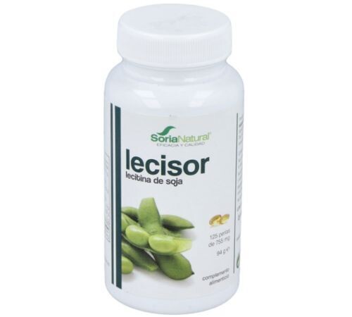 Lecitina de Soja Lecisor 125 Perlas Soria Natural