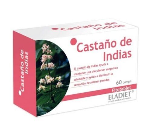 Castaño Indias Fitotabletas Sin Gluten 60 comp. Eladiet