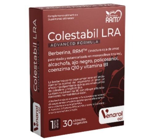 Colestabil LRA Advanced Formula Vegan 30caps Venarol Herbora