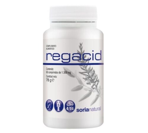 Regacid 1300Mg 60comp Soria Natural