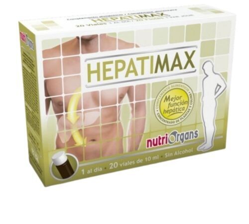 Nutriorgans Hepatimax 20 Viales Tong-Il